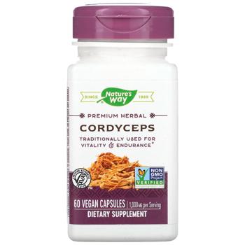 Cordyceps Nature's way 60pcs Usa - buy, prices for Biotus - photo 1