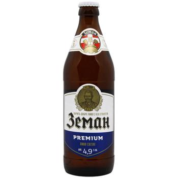 Zeman Premium Light Beer 4.9% 0.5l