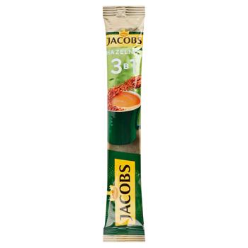 Напиток кофейный Jacobs со вкусом лесного ореха 3в1 15г - купить, цены на MasterZoo - фото 1