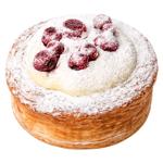 Custard, Red Currant Croissant Roll