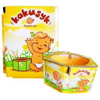 Горшок для детей Какусик карманный - купить, цены на - фото 2