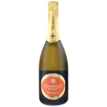 Вино игристое Col Mesian Prosecco белое экстра сухое 11% 0,75л - купить, цены на Эпицентр FOOD - фото 1