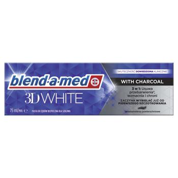 Blend-a-Med 3D White Toothpaste with Charcoal 75ml - buy, prices for  - photo 1