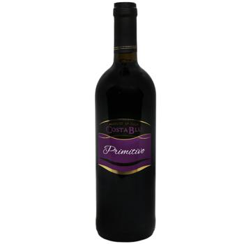 Wine primitivo 13% 750ml glass bottle Italy - buy, prices for Auchan - photo 1