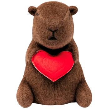 Іграшка для собак Pet Fun Капібара з пищалкою та шурхотом 18х24см - купити, ціни на MasterZoo - фото 1