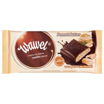Wawel Chocolate with Peanut Butter 100g - buy, prices for COSMOS - photo 1