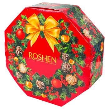Roshen Christmas Wreath 598g - buy, prices for Ideal - photo 1