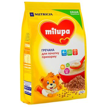 Milupa for children from 4 months milk free buckwheat porridge 170g - buy, prices for NOVUS - photo 3