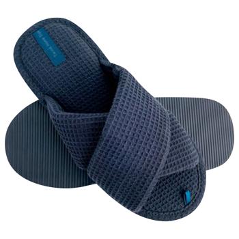 Twins 9207 HS-VL Waffle Dark Blue Men Slippers s.42/43 - buy, prices for - photo 3