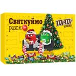 Новорічний подарунок M&M's & Friends Різдвяний календар 463г