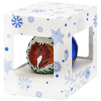 Christmas ball glass Ukraine - buy, prices for MegaMarket - photo 3