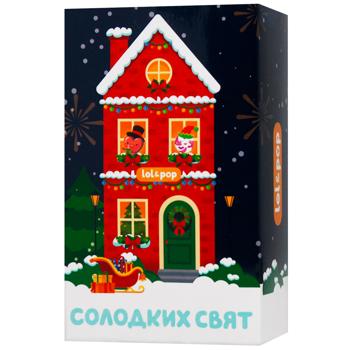 Набір LOL&POP Будиночок Червоний 80 г - купить, цены на WINETIME - фото 1