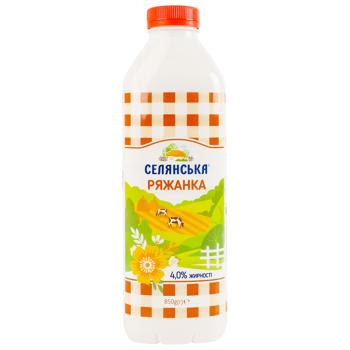 Selianska Fermented Baked Milk 4% 850g - buy, prices for COSMOS - photo 1