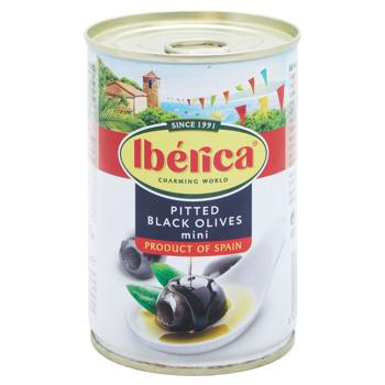 Iberica Mini Pitted Black Olives 300g - buy, prices for Vostorg - photo 1