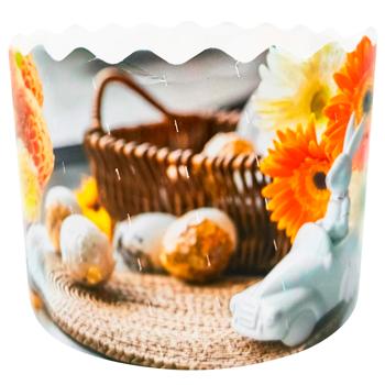 Creative-Print Form for Baking Easter Cake 110mm - buy, prices for Chudo Market - photo 1
