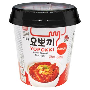 Yopokki Kimchi Flavor Topokki 115g - buy, prices for NOVUS - photo 1