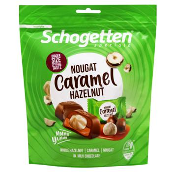 Schogetten Nougat, Caramel, Hazelnuts Candies 116g - buy, prices for NOVUS - photo 1