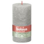 Свічка Bolsius рустік пісочний сірий 130/68