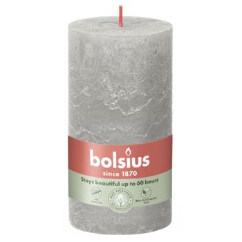 Свічка Bolsius рустік пісочний сірий 130/68 - купити, ціни на NOVUS - фото 1