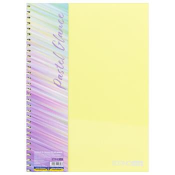 Economix Pastel A5 Checkered Notebook with Plastic Cover 80 Sheets - buy, prices for METRO - photo 2