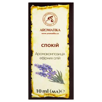 Аромакомпозиція ефірних олій Ароматика Спокій 10мл - купити, ціни на ULTRAMARKET - фото 2