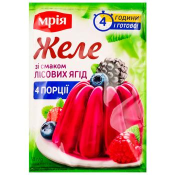 Желе Мрія со вкусом лесных ягод 78г