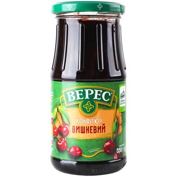 Конфітюр Верес вишневий 550г - купити, ціни на КОСМОС - фото 2