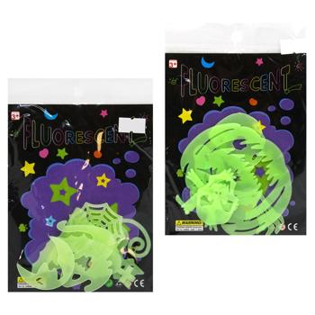 Carnival Phosphor Stickers Holiday Decoration - buy, prices for Ideal - photo 1