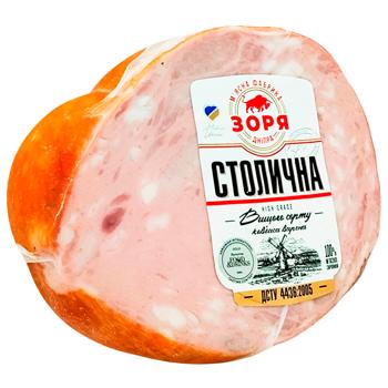 Ковбаса Столична вар нат/обол в/г (ваг) Зоря Дніпра - купить, цены на Восторг - фото 2