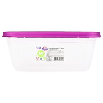 Al-Plastik Econom Food Containers Set 2.2l 3pcs - buy, prices for Tavria V - photo 1