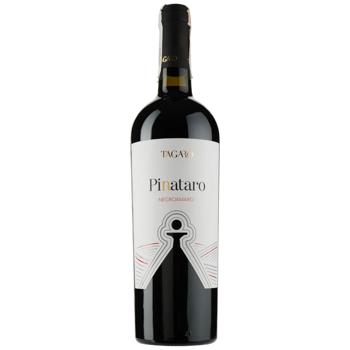 Вино Tagaro Pignataro Negroamaro червоне сухе 13% 0,75л - купити, ціни на Епіцентр FOOD - фото 1