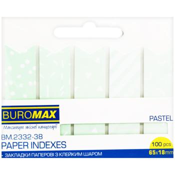 Buromax Pastel Pink Paper Indexes 65x18mm 100 Sheets - buy, prices for METRO - photo 7