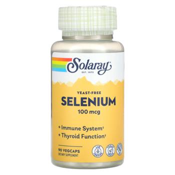 Solaray Yeast-Free Selenium 100mcg 90 capsules - buy, prices for Biotus - photo 1