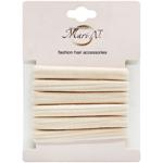 Резинки для волос Mari N. классические бежевые 6шт