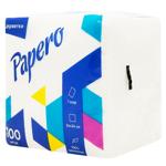 Papero White Napkins 24x24cm 100 sheets