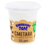 Сметана Волошкове Поле термостатна 15% 300г