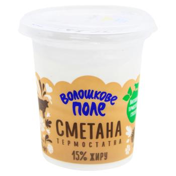 Сметана Волошкове Поле термостатна 15% 300г