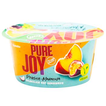 Zott Pure Joy Coconut Yogurt with Peach-Passion Fruit Flavor 125g - buy, prices for ULTRAMARKET - photo 1