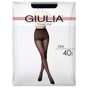 Колготки Giulia Like nero женские 40ден 3р