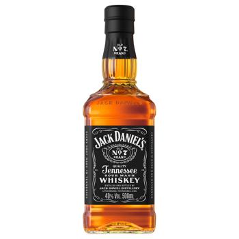 Jack Daniels Whiskey 40% 0.5l