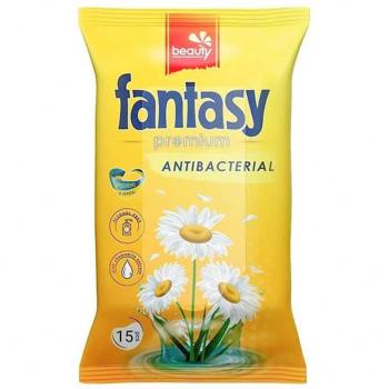 Fantasy Premium Antiseptic Wet Wipes 15pcs