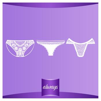 Прокладки ежедневные Always Daily Fresh Normal Flexistyle 58шт - купить, цены на Auchan - фото 3