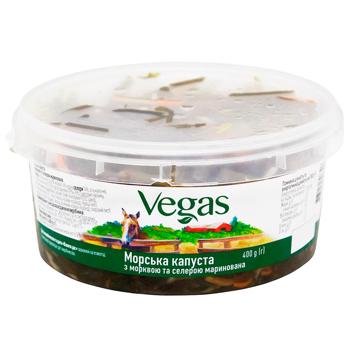 Vegas Marinated Seaweed with Carrots and Celery 400g - buy, prices for Epicentr FOOD - photo 1
