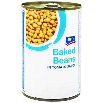 Aro Baked Beans in Tomato Sauce 400g - buy, prices for METRO - photo 1