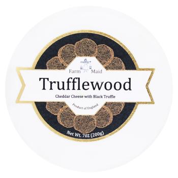 Singletons&Co Trufflewood Cheddar Cheese with Truffle 200g - buy, prices for WINETIME - photo 1