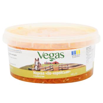 Vegas Corean Style Carrots with Sesame 400g - buy, prices for NOVUS - photo 1