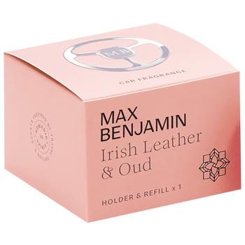 Автомобільний аромадиспенсер Max Benjamin Irish Leather & Oud 1 шт - купити, ціни на WINETIME - фото 2