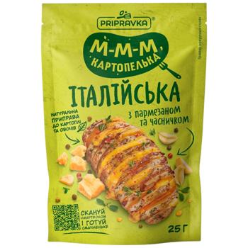 Pripravka Italian Seasoning for Potatoes with Parmesan and Garlic 25g - buy, prices for Chudo Market - photo 2