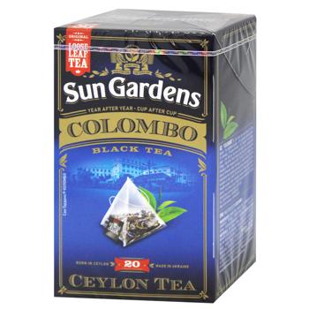 Sun Gardens Colombo Black and Green Tea 2.5g*20pcs - buy, prices for ULTRAMARKET - photo 1