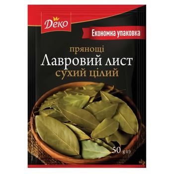 Лавровый лист Deko целый 50г - купить, цены на Эпицентр FOOD - фото 1